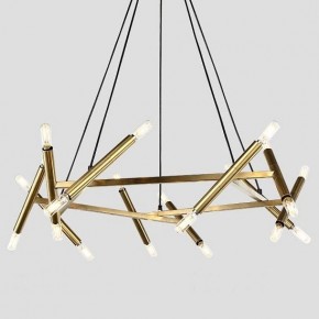 Подвесная люстра Imperiumloft Jonathan Browning Le Pentagone Chandelier 20 Light 40.2364 в Асбесте - asbest.mebel24.online | фото