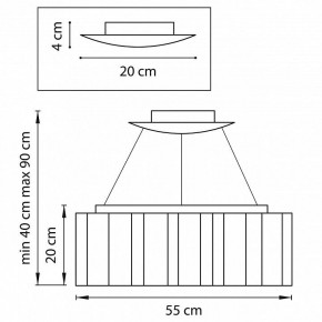 Подвесная люстра Lightstar Nubi 802163 в Асбесте - asbest.mebel24.online | фото 3