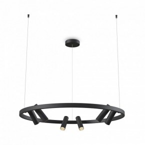 Подвесная люстра Maytoni Halo MOD102PL-L42BK в Асбесте - asbest.mebel24.online | фото 2