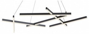 Подвесная люстра Maytoni Line MOD016PL-L80BK в Асбесте - asbest.mebel24.online | фото