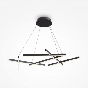 Подвесная люстра Maytoni Line MOD016PL-L80BK в Асбесте - asbest.mebel24.online | фото 2
