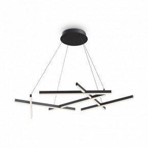 Подвесная люстра Maytoni Line MOD016PL-L80BK в Асбесте - asbest.mebel24.online | фото 3