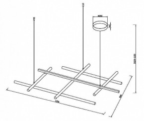 Подвесная люстра Maytoni Radiance MOD278PL-L86G3K в Асбесте - asbest.mebel24.online | фото 5