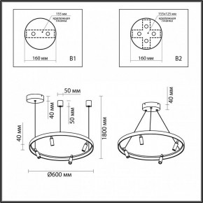 Подвесная люстра Odeon Light Fonda 4317/58L в Асбесте - asbest.mebel24.online | фото 6