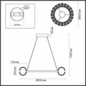 Подвесная люстра Odeon Light Mirage 5030/128L в Асбесте - asbest.mebel24.online | фото 5