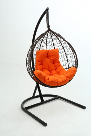 Подвесное кресло Бароло (коричневый/оранжевый) в Асбесте - asbest.mebel24.online | фото