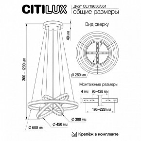 Подвесной светильник Citilux Дуэт CL719650 в Асбесте - asbest.mebel24.online | фото 9