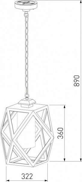 Подвесной светильник Elektrostandard Ambra a056233 в Асбесте - asbest.mebel24.online | фото 3