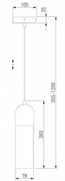 Подвесной светильник Eurosvet Airon 50180/1 янтарный в Асбесте - asbest.mebel24.online | фото 2