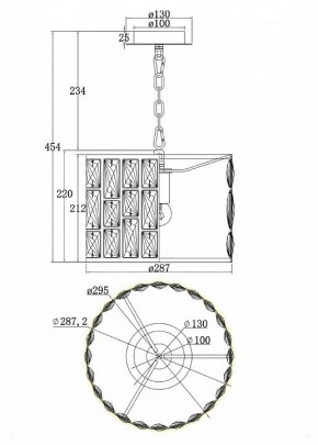 Подвесной светильник Maytoni Gelid MOD184-PL-01-CH в Асбесте - asbest.mebel24.online | фото 8