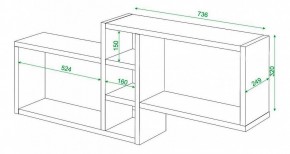Полка книжная Домино ПК-20 в Асбесте - asbest.mebel24.online | фото 3