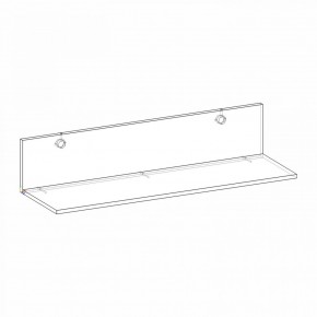 Полка навесная Марсель в Асбесте - asbest.mebel24.online | фото 4