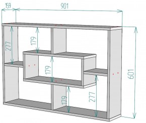 Полка S40 в Асбесте - asbest.mebel24.online | фото 2