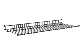 Полка сотовая L895 (черный муар) в Асбесте - asbest.mebel24.online | фото