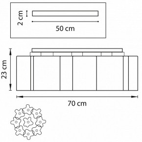 Потолочная люстра Lightstar Nubi 802093 в Асбесте - asbest.mebel24.online | фото 2