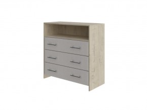 PROxSON Комод Varna (ЛДСП+ткань Бунратти/Savana Milk (молочный)) 90x40 в Асбесте - asbest.mebel24.online | фото