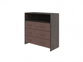 PROxSON Комод Varna (ЛДСП+ткань Дуб Кантербери/Tesla Брауни) 90x40 в Асбесте - asbest.mebel24.online | фото