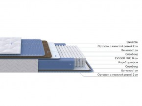 PROxSON Матрас Active Comfort M (Ткань Трикотаж Эко) 160x195 в Асбесте - asbest.mebel24.online | фото 2