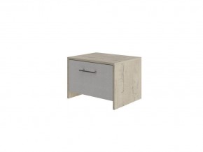 PROxSON Тумба Varna (ЛДСП+ткань Бунратти/Savana Milk (молочный)) 51x40 в Асбесте - asbest.mebel24.online | фото