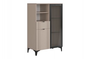 РИЧ Комод 2 со стеклом в Асбесте - asbest.mebel24.online | фото