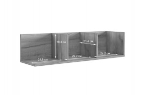 РИЧ Полка навесная 2 (кашемир) в Асбесте - asbest.mebel24.online | фото 3