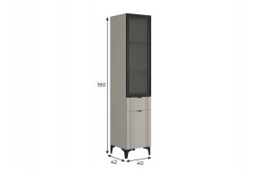 РИЧ Шкаф однодверный со стеклом в Асбесте - asbest.mebel24.online | фото 2