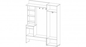 САБРИНА Прихожая в Асбесте - asbest.mebel24.online | фото 3
