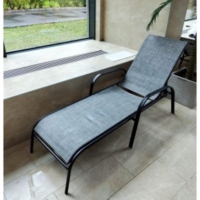 Шезлонг-лежак Бирма MC-2051C Grey в Асбесте - asbest.mebel24.online | фото 2