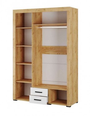 Шкаф 3-х створчатый Адель дуб крафт золотой/белый в Асбесте - asbest.mebel24.online | фото 2