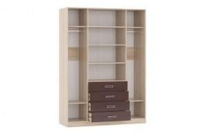 Шкаф 4-х дверный с ящиками Румба в Асбесте - asbest.mebel24.online | фото 2