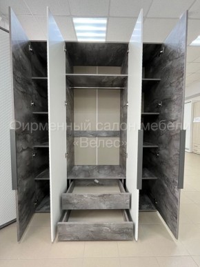 Шкаф 4-ств. для одежды "Лео" в Асбесте - asbest.mebel24.online | фото 2