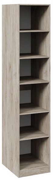 Шкаф для белья Эмбер СМ-348.07.002 R в Асбесте - asbest.mebel24.online | фото 2