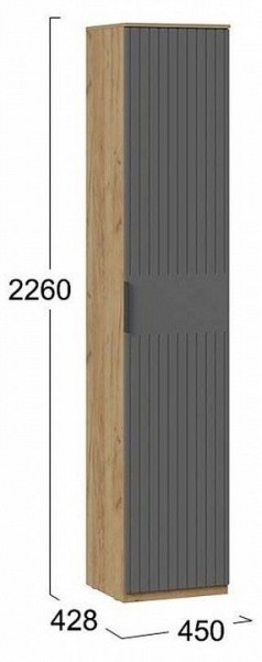 Шкаф для белья Хилтон Исп. 2 в Асбесте - asbest.mebel24.online | фото 5