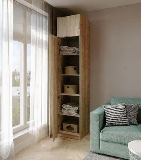 Шкаф для белья Село в Асбесте - asbest.mebel24.online | фото 2