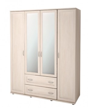 Шкаф для одежды 4-х дверный Ника-Люкс 19 в Асбесте - asbest.mebel24.online | фото 1