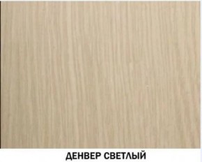 Шкаф для одежды №614 "Инна" Денвер светлый (*без полок) в Асбесте - asbest.mebel24.online | фото 2