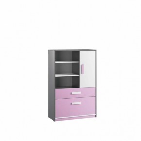 Шкаф книжный Кэнди КШ-2 Лаванда в Асбесте - asbest.mebel24.online | фото