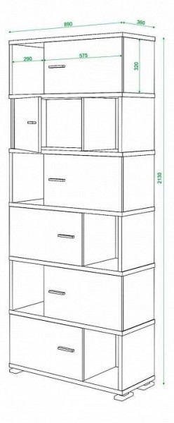 Шкаф комбинированный Домино СБ-30/6 в Асбесте - asbest.mebel24.online | фото 3