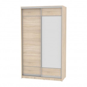 Шкаф-купе B-220х135х60-2 "Белла" (D7D8) в Асбесте - asbest.mebel24.online | фото