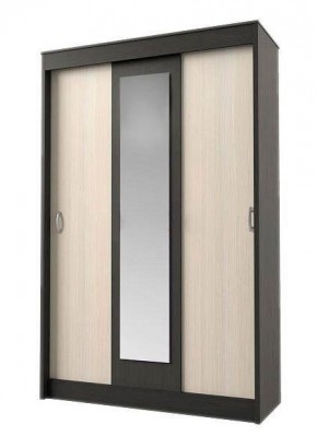 Шкаф-купе Бассо 1300 (Венге/Дуб белфорд) в Асбесте - asbest.mebel24.online | фото 1