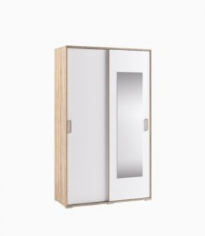 Шкаф-купе Бланка Дуб сонома/Белый в Асбесте - asbest.mebel24.online | фото 1
