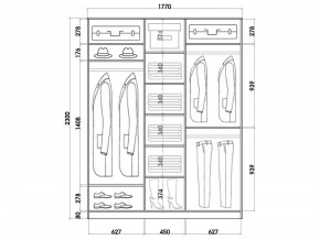 Шкаф-купе ХИТ 23-18-888 (620) в Асбесте - asbest.mebel24.online | фото 2