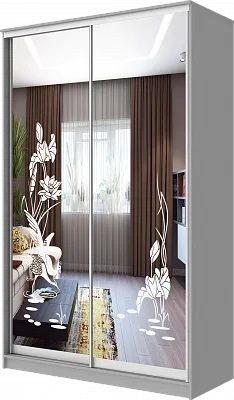 Шкаф-купе ХИТ 24-12/2-66 ЦАПЛИ в Асбесте - asbest.mebel24.online | фото