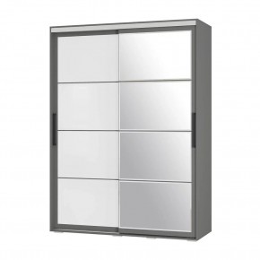 Шкаф-купе Крафт-6 1.6 м ШКК-06 (графит) в Асбесте - asbest.mebel24.online | фото 3