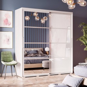 Шкаф-купе Крафт-6 1.6 м ШКК-06 (ясень белый) в Асбесте - asbest.mebel24.online | фото