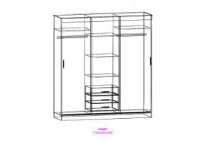 Шкаф-купе Лидер 1М-К в Асбесте - asbest.mebel24.online | фото 2