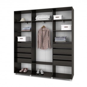 МАРТИН Шкаф-купе Венге (2400*450) М441 в Асбесте - asbest.mebel24.online | фото 4