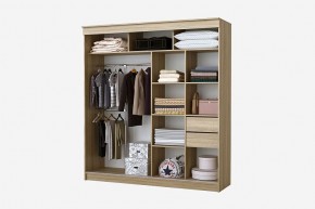 Шкаф-купе Орион 2.0 серия Альянс (дуб сонома) в Асбесте - asbest.mebel24.online | фото 2