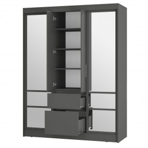 Шкаф-купе Симпл ШКК-06 (графит) в Асбесте - asbest.mebel24.online | фото 2