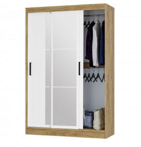 Шкаф-купе Тайм ШКК-03 (крафт/белый) в Асбесте - asbest.mebel24.online | фото 2